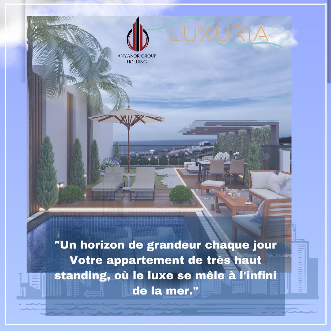 Rooftop piscine luxe